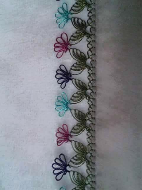 çember iğne oyası