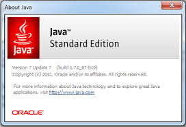 Java 7 Update Ekran Görüntüsü